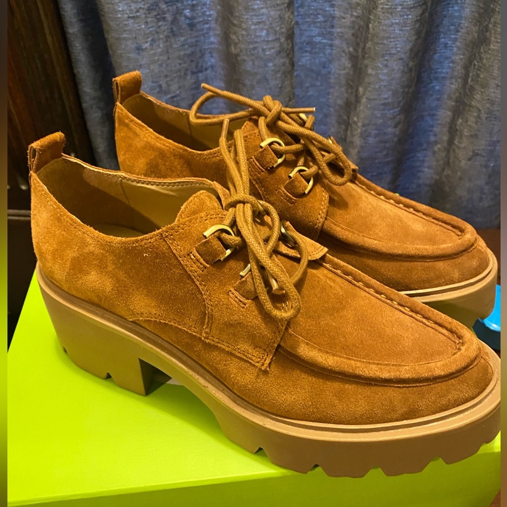 Sam Edelman MONNA LACE UP LUG SOLE LOAFER